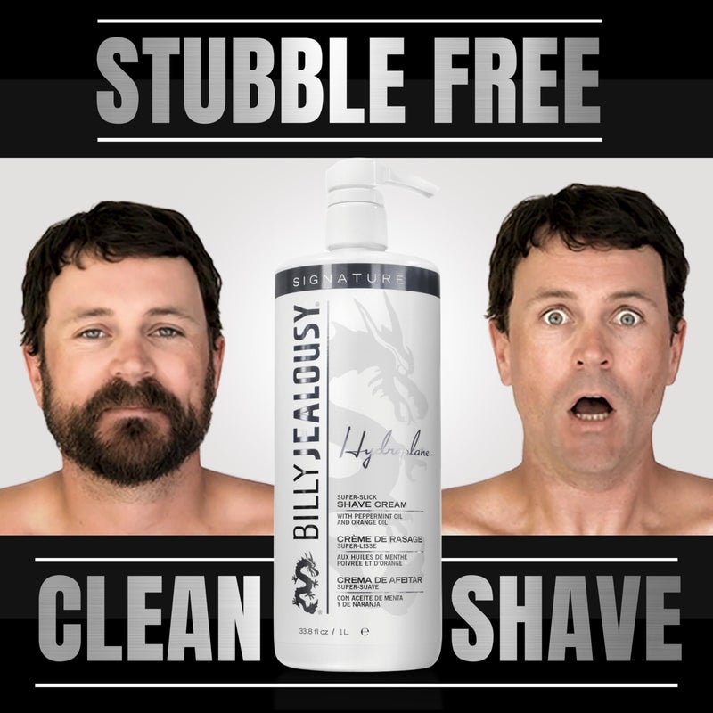 Billy Jealousy Hydroplane Foamless Super-Slick Mens Shave Cream, 33.8 Fl Oz - Image 4